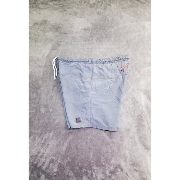 Fila Shorts Mens Sz M Grey Pocketed Classic Sports Athletic Pants Beach C9-19 - Picture 6 of 8